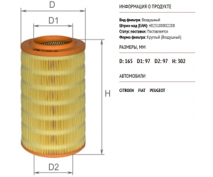 AF0005 ALPHA FILTER 